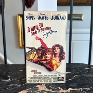 To Wong Foo, Thanks for Everything! Julie Newmar - VHS Tape, 1995 Comedy